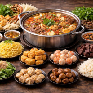 Lẩu riêu cua bắp bò